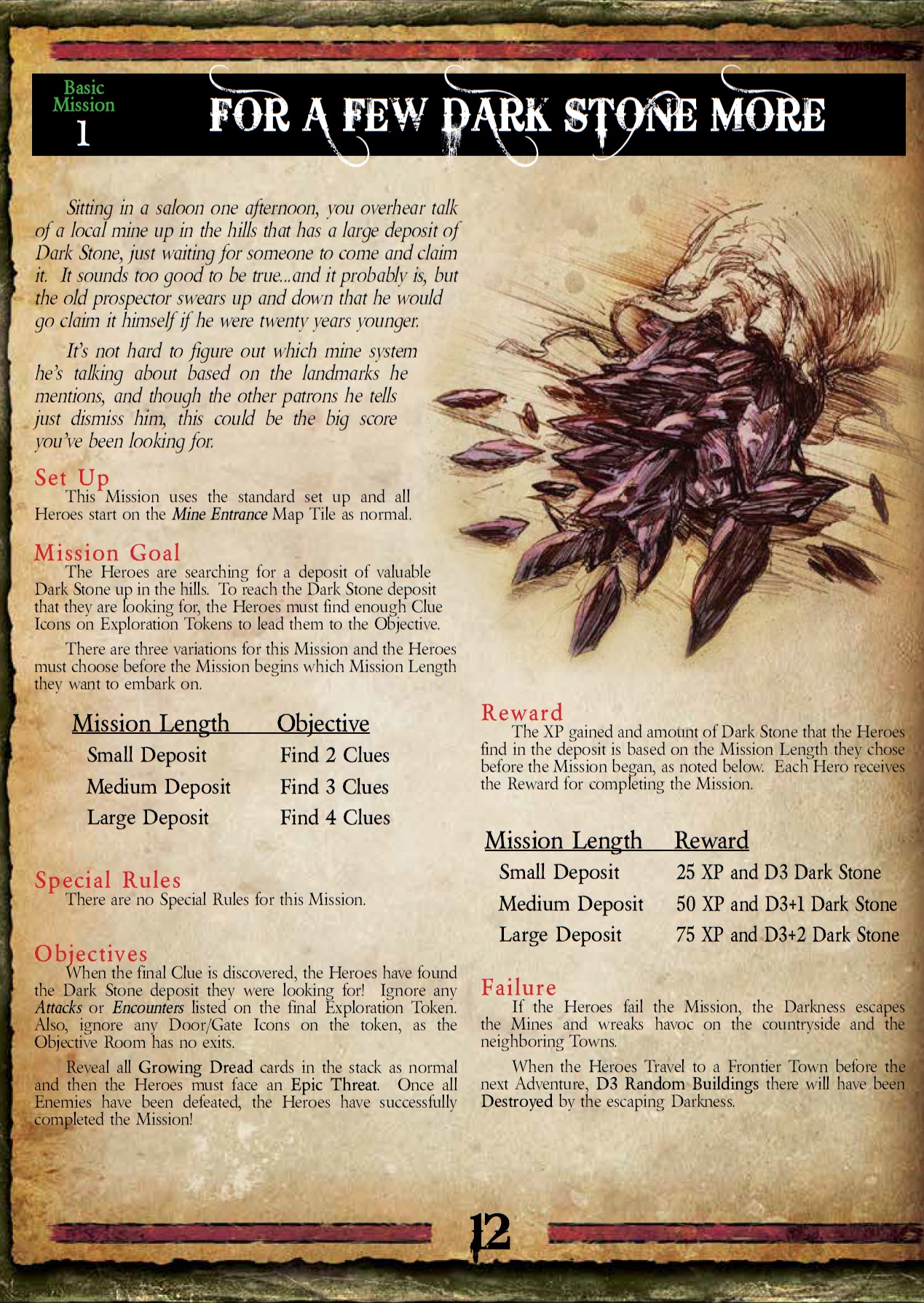 For a Few Dark Stone More